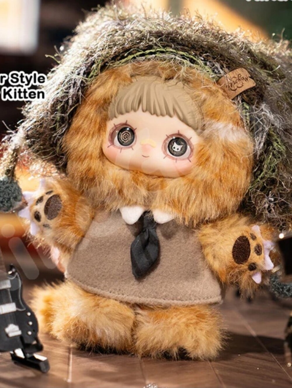 MayMei Kitten Academy Series Plush NIB - Ginger Kitten
